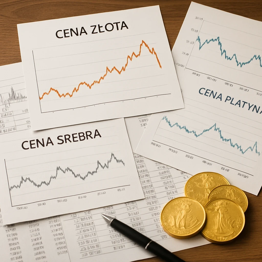 Czy warto inwestować w metale szlachetne? Aktualne ceny złota i analizy rynku